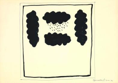 Joan Hernández Pijuan, Dibuix n°146, 1991