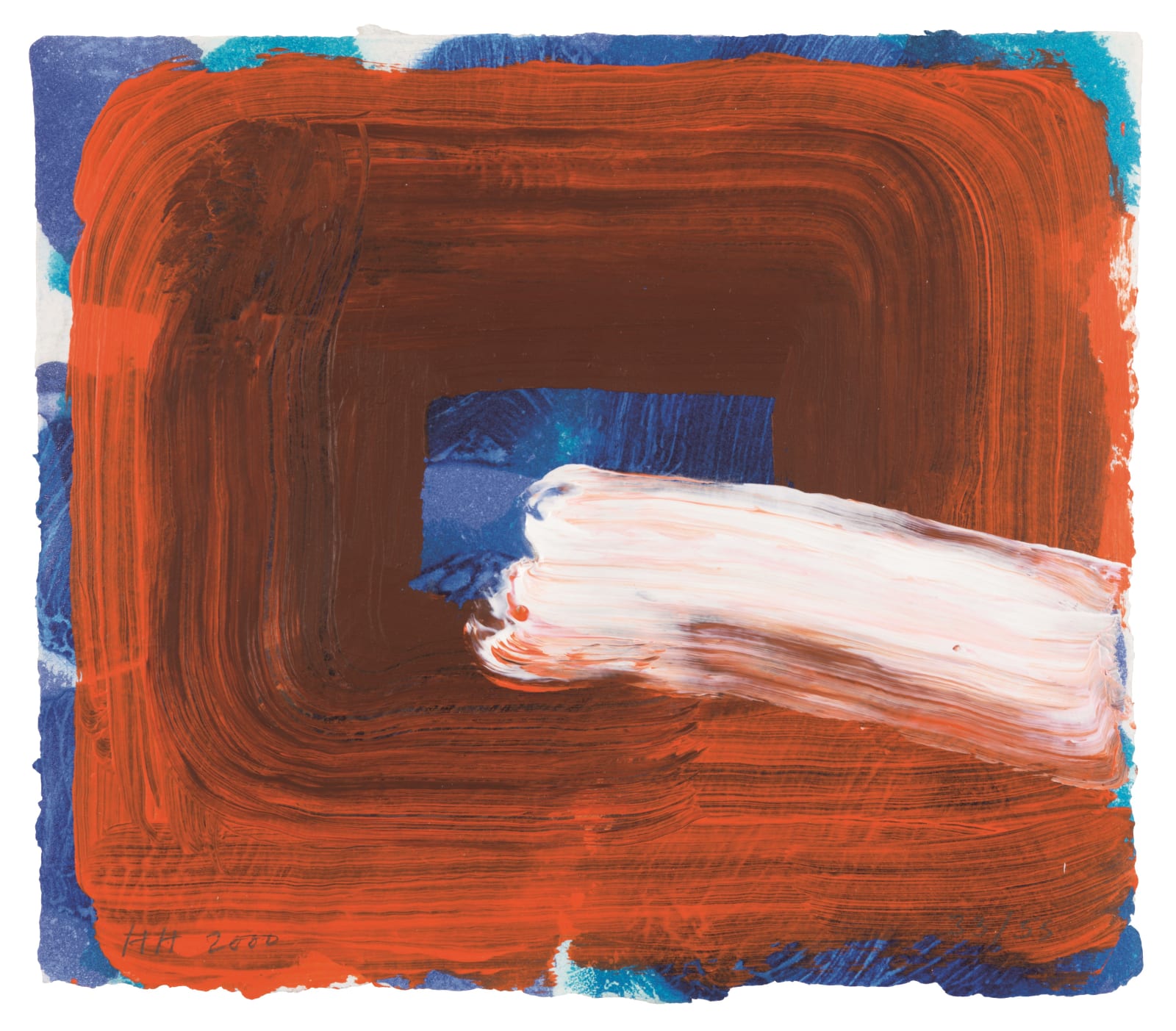 Howard Hodgkin, Cigarette, 2001