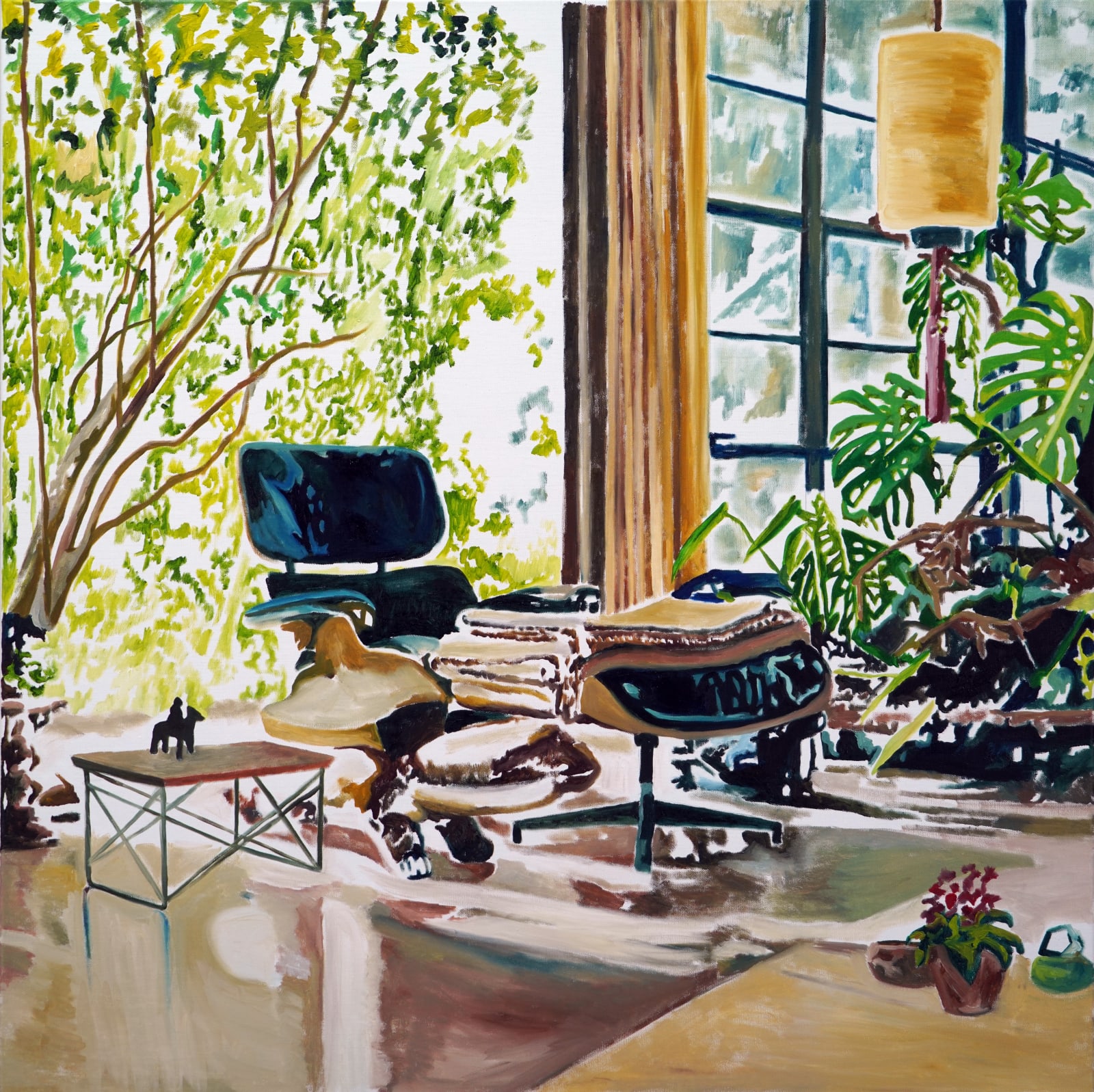 Eamon O'Kane, Eames interior with chair, 2023