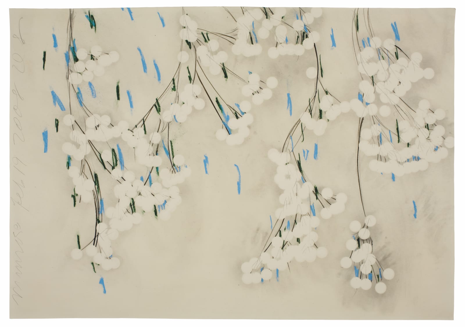 Donald Sultan, Mimosa, Feb. 19, 2009, 2009