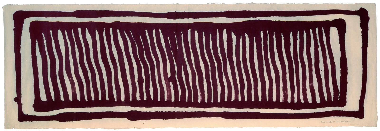 Joan Hernández Pijuan, Sin Titulo (Terra Vermella), 2004