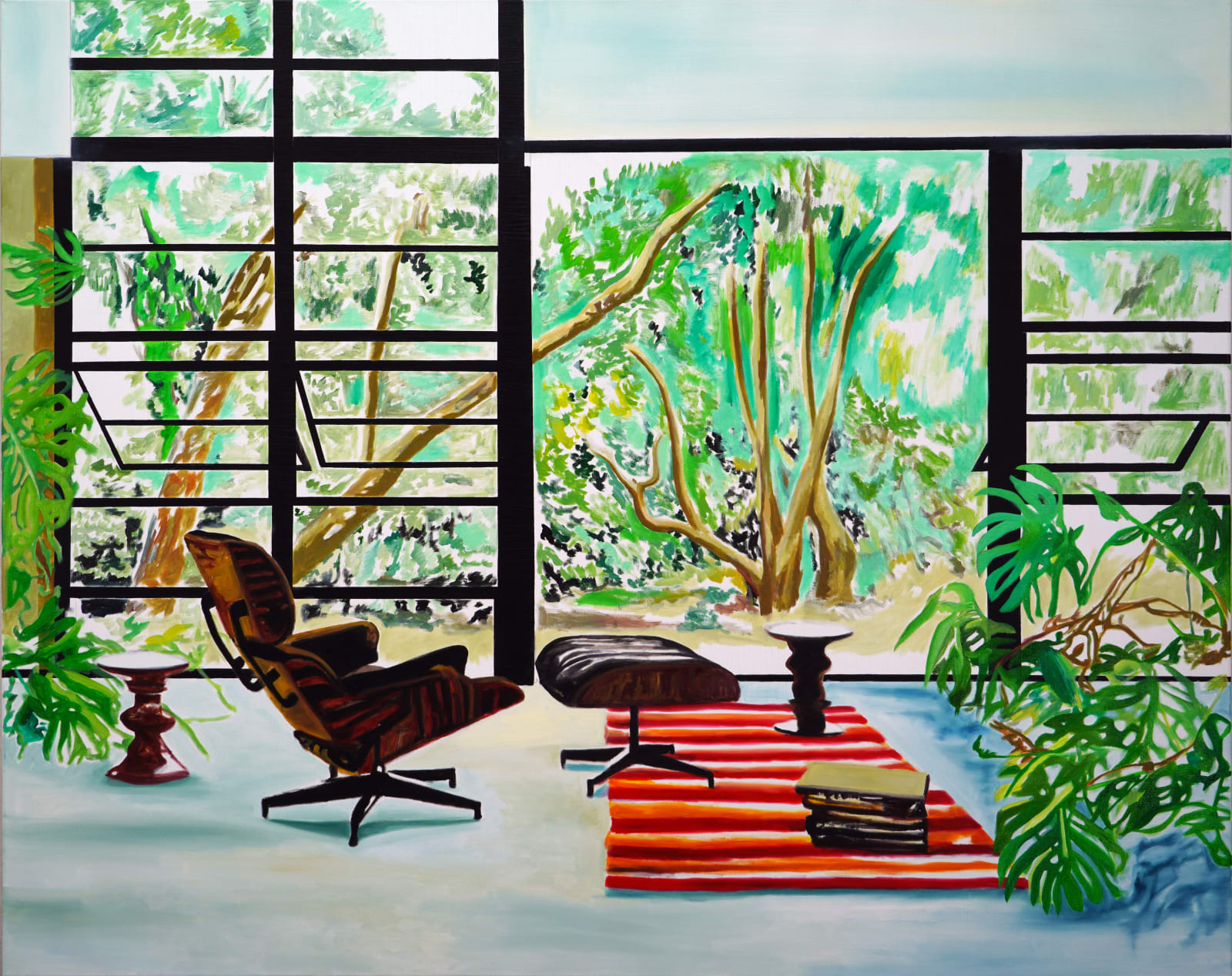 Eamon O'Kane, Eames interior with chair, 2023