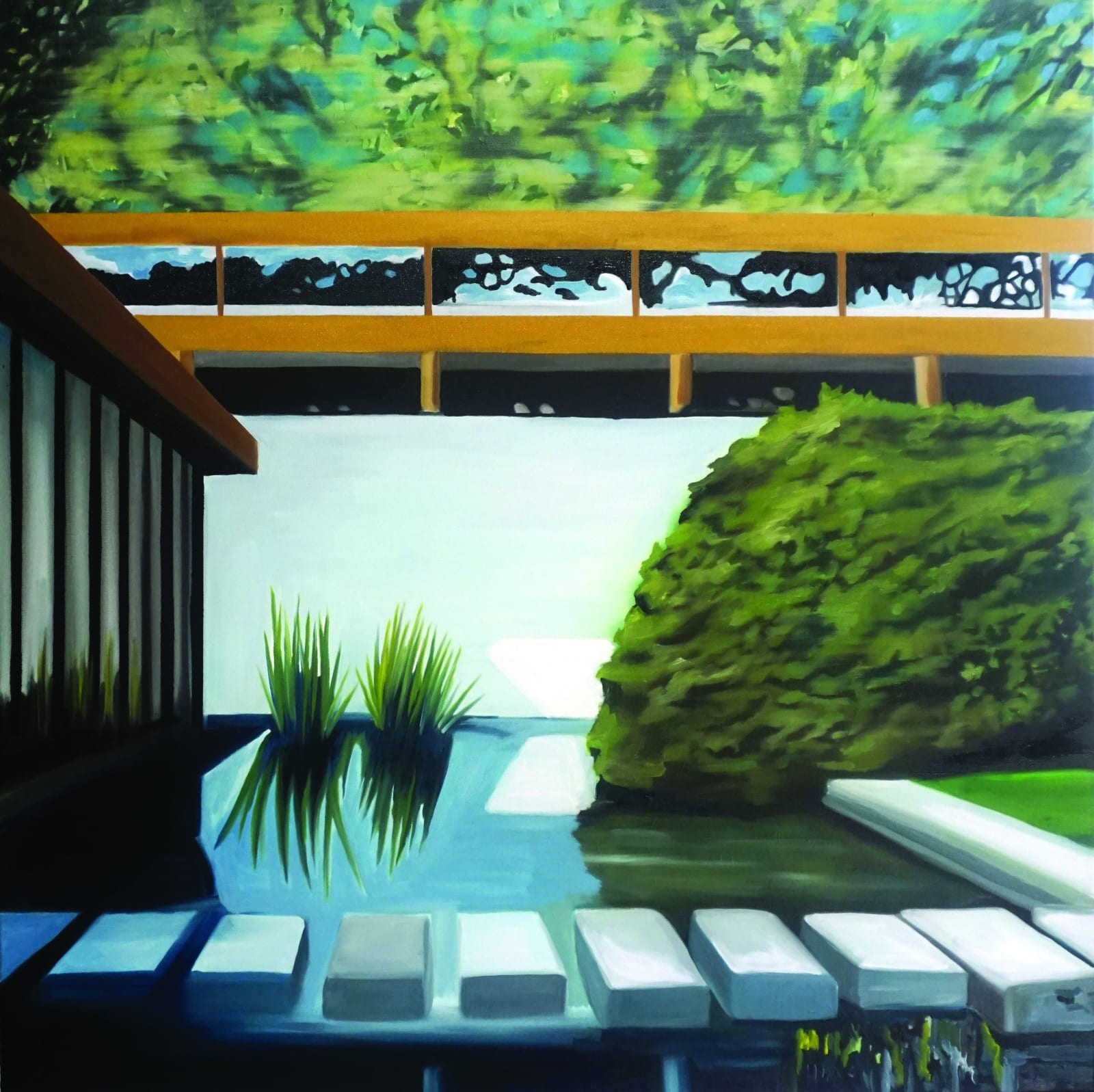 Eamon O'Kane, Louisiana Museum Pond, 2019