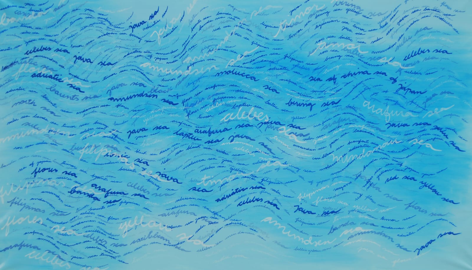 Rosana Ricalde, The name of the seas , 2014