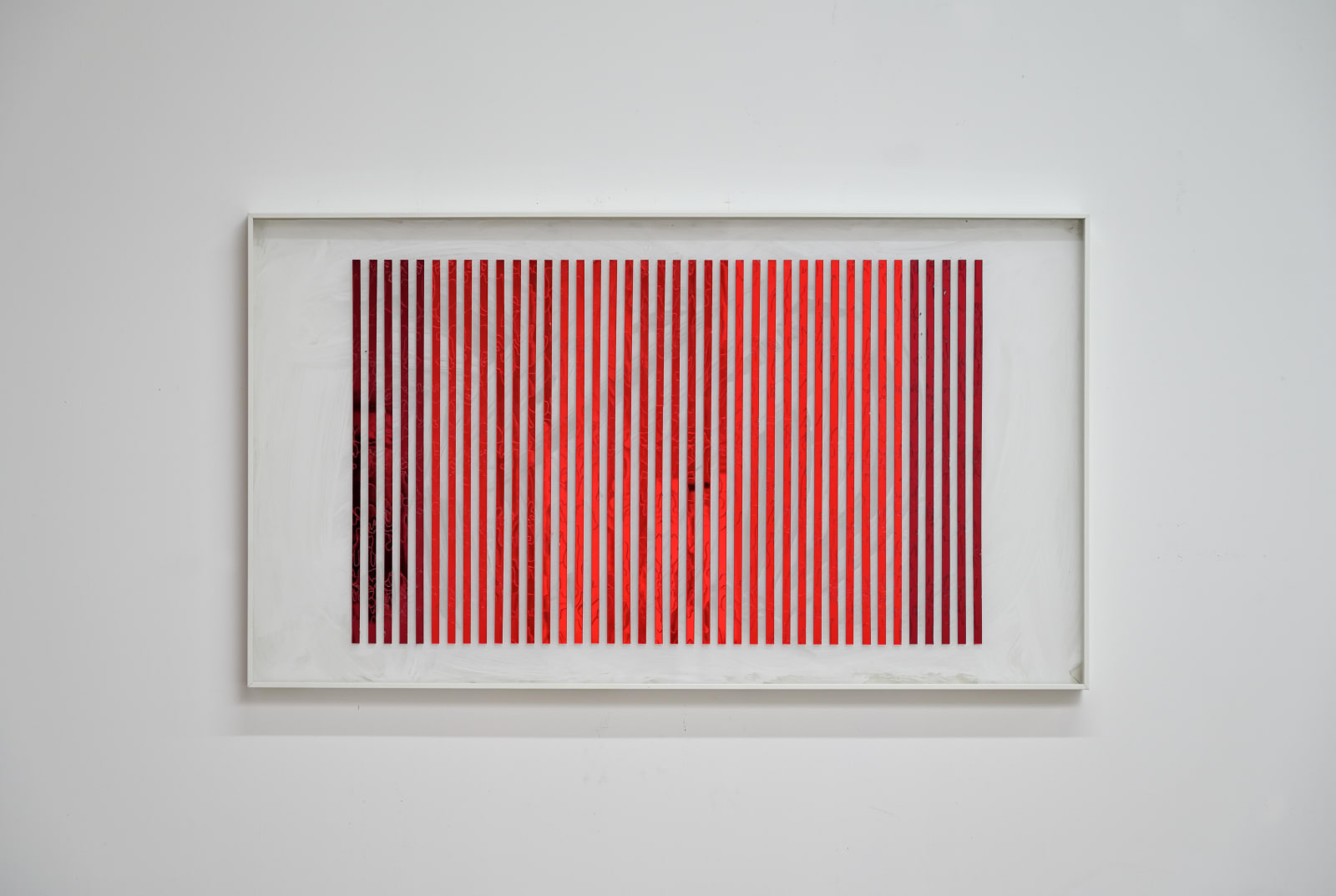 Paul Hosking, Study for wall watcher (Red) , 2023