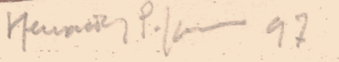 Joan Hernández Pijuan, Dibuix n° 10, 1997