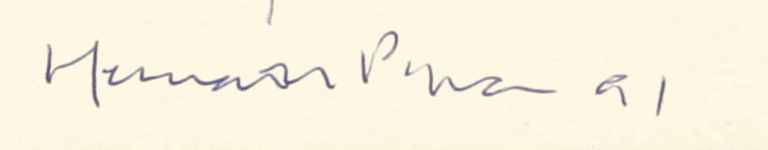 Joan Hernández Pijuan, Dibuix n°145, 1991