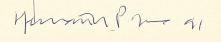 Joan Hernández Pijuan, Dibuix n° 146, 1991
