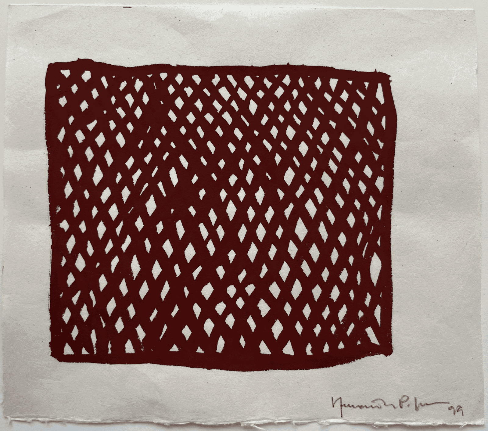 Joan Hernández Pijuan, S/T 5, 1999