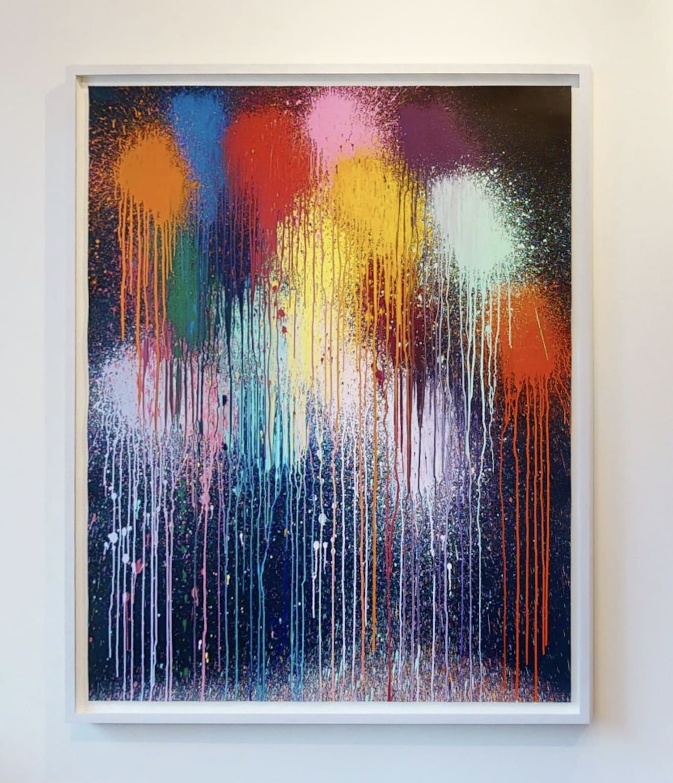 Ian Davenport, Flitter, 2022