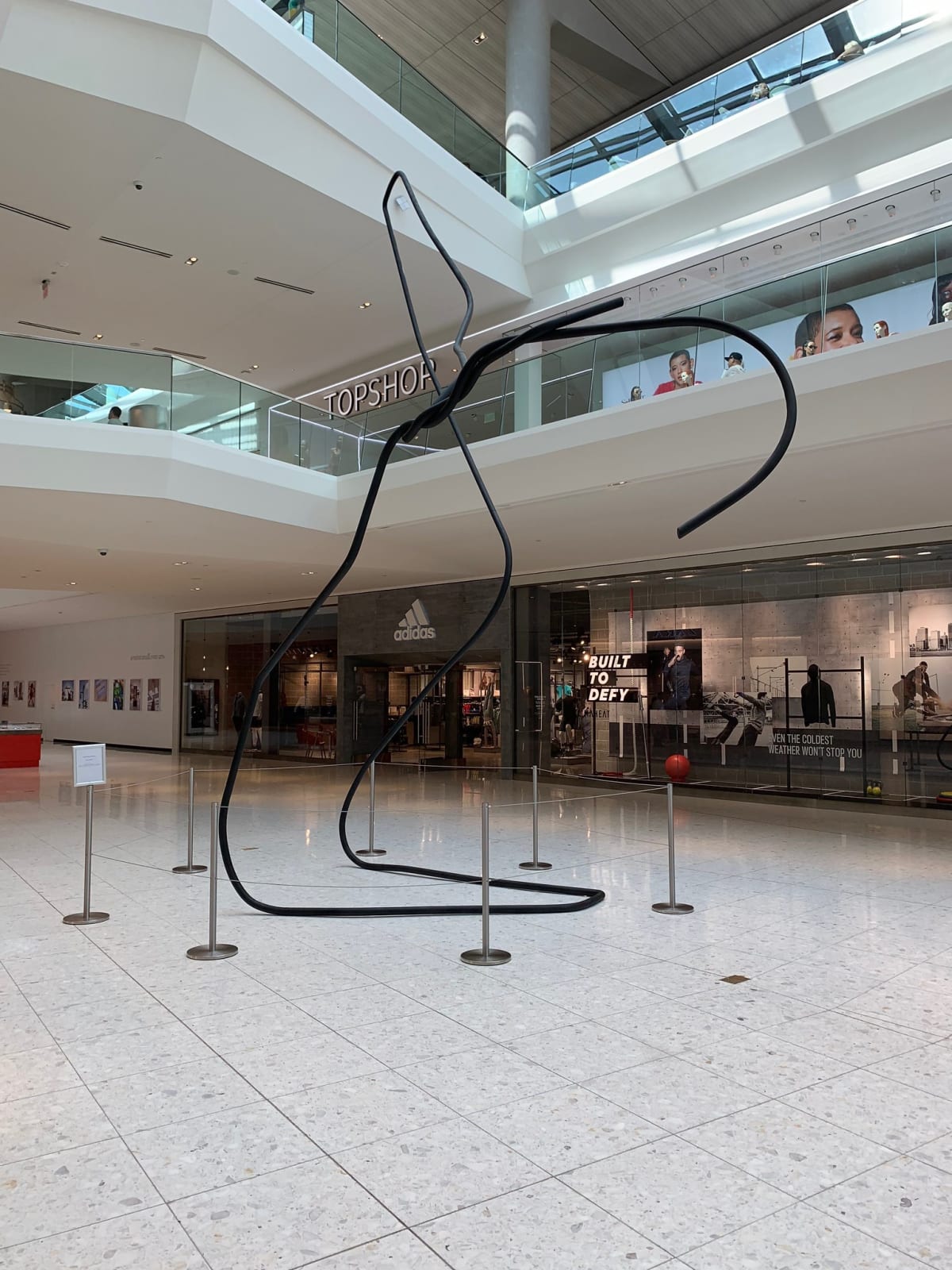 Mark Handforth’s Blackbird sculpture at the Aventura Mall. "Aventura Mall" by Phillip Pessar is licensed under CC BY 2.0.