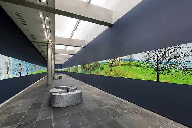 David Hockney A Year in Normandy, 2020-2021