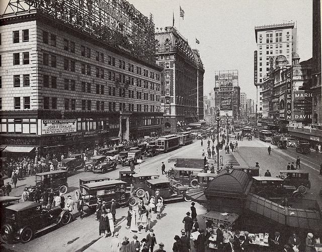 New York Times Square, 1922