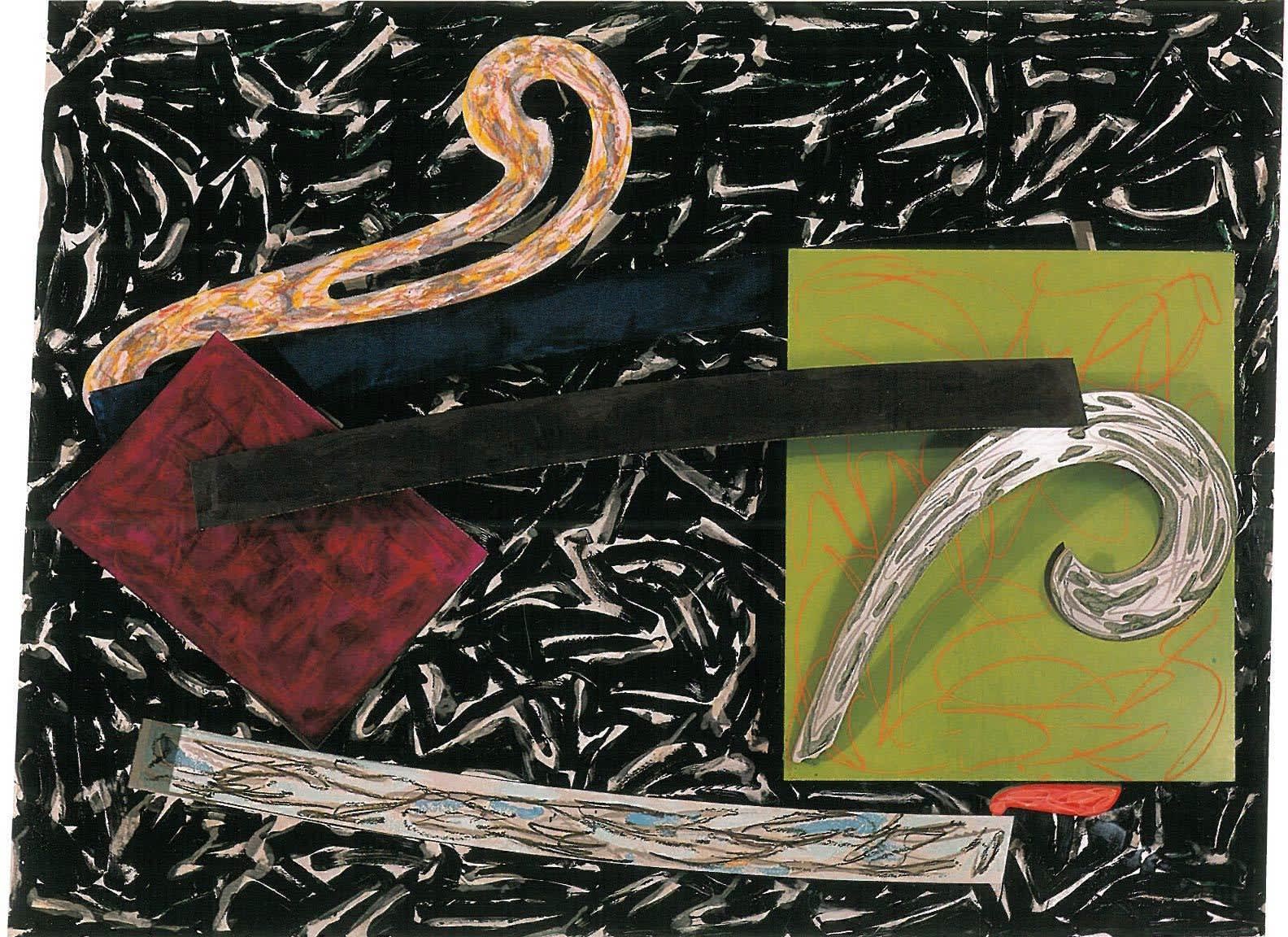 Frank Stella Inaccessible Island Rail, 1976 Mixed media on aluminum Whitney Museum of American Art
