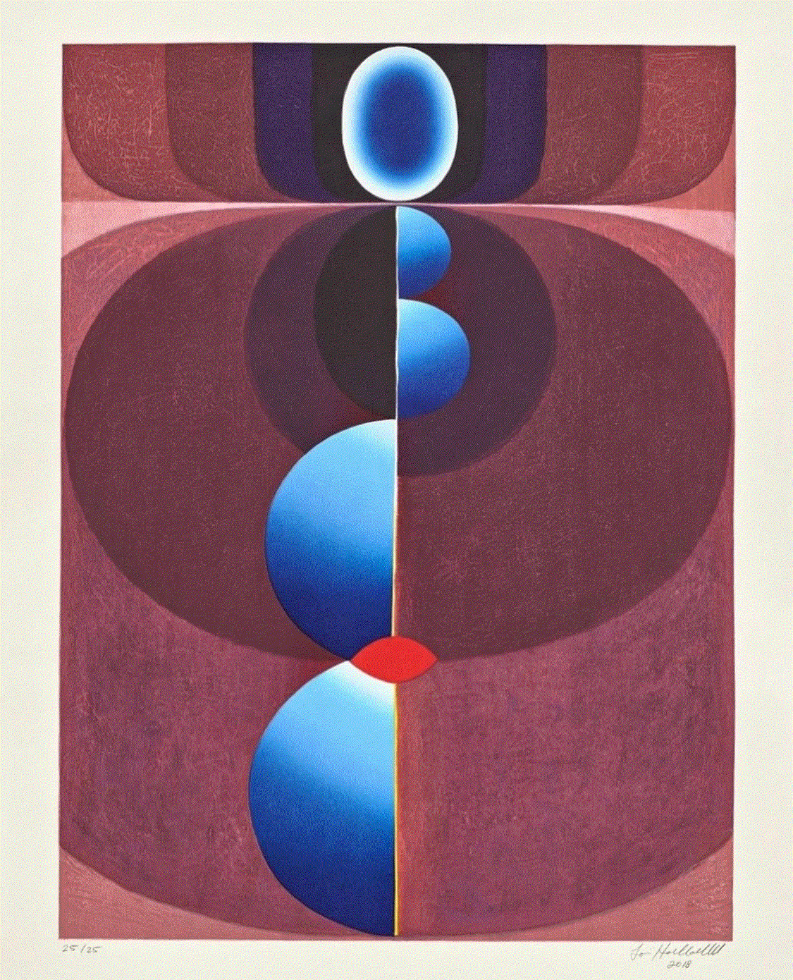 Loie Hollowell STANDING IN SHADOW, 2018 Available at Surovek Gallery