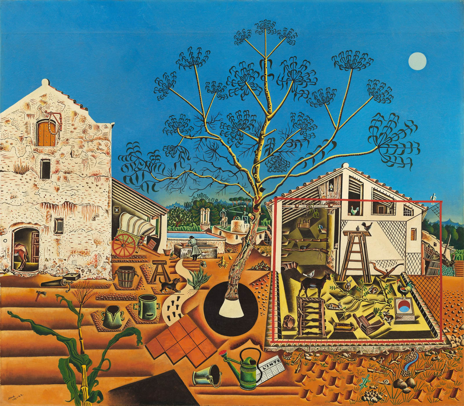 Joan Miro The Farm, 1921-1922