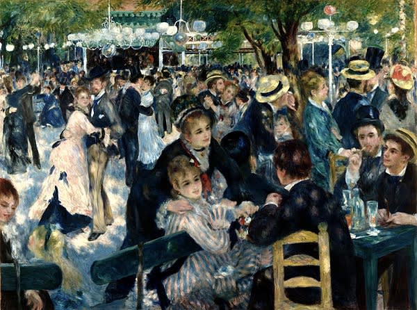 Pierre-Auguste Renoir Bal du Moulin de la Galette, 1876 Musée d’Orsay, Paris