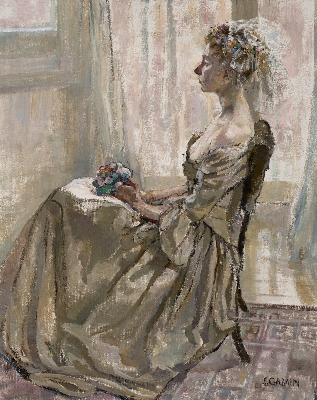 Ethel Gabain (1883-1950), The Little French Bride