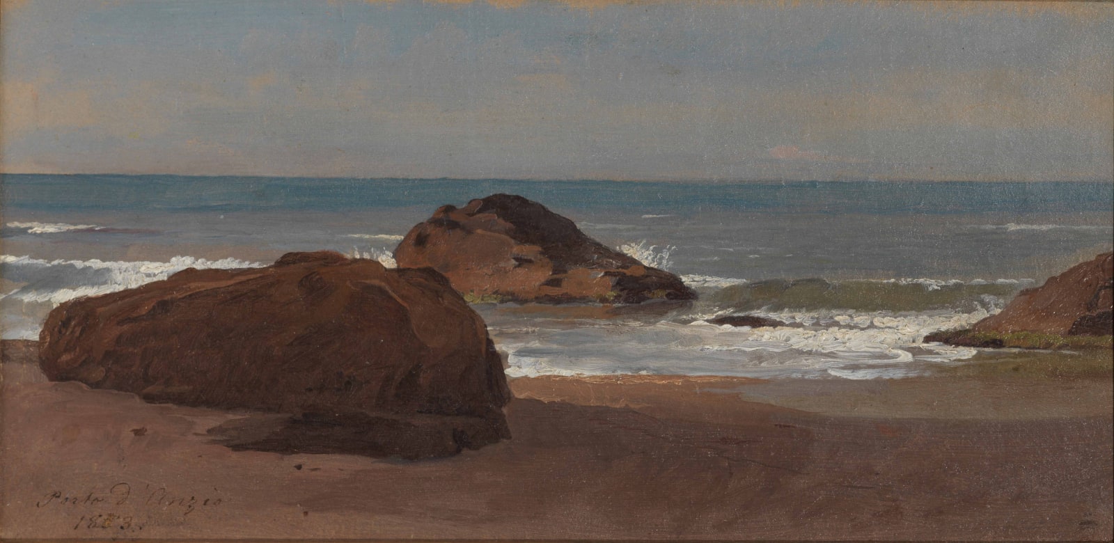 Giovanni Costa (1827-1903), Porto d'Anzio