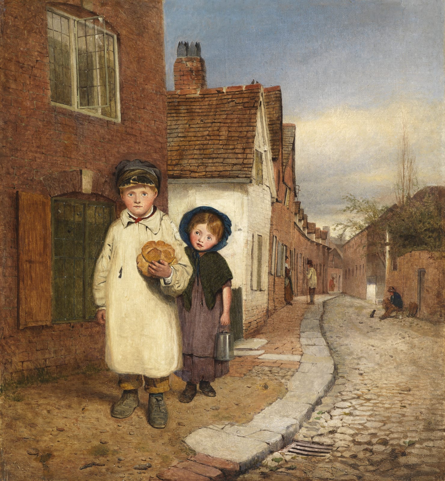 Benjamin Williams Leader (1831-1923), A View of Frog Lane