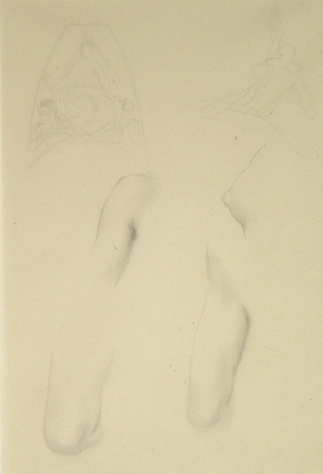 George Frederic Watts (1817-1904), Studies for the Three Graces (Judgement of Paris)