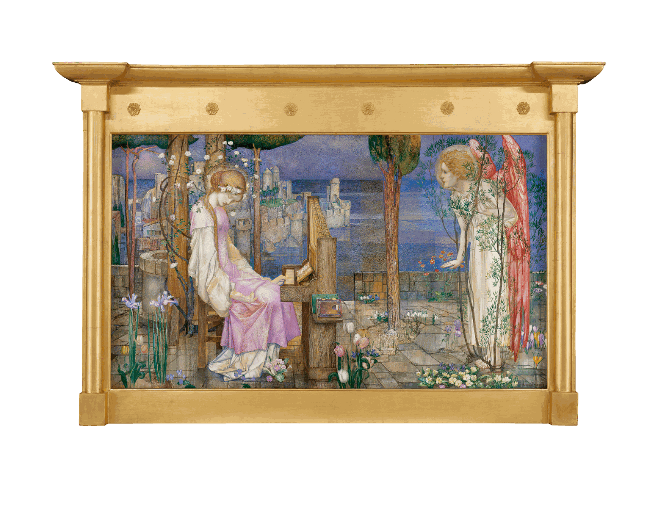 Edward Reginald Frampton (1872-1923), Saint Cecilia