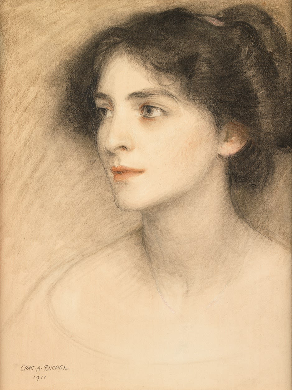 Charles Buchel (1872-1950), Kathleen Blake (Mrs Reginald Bach)