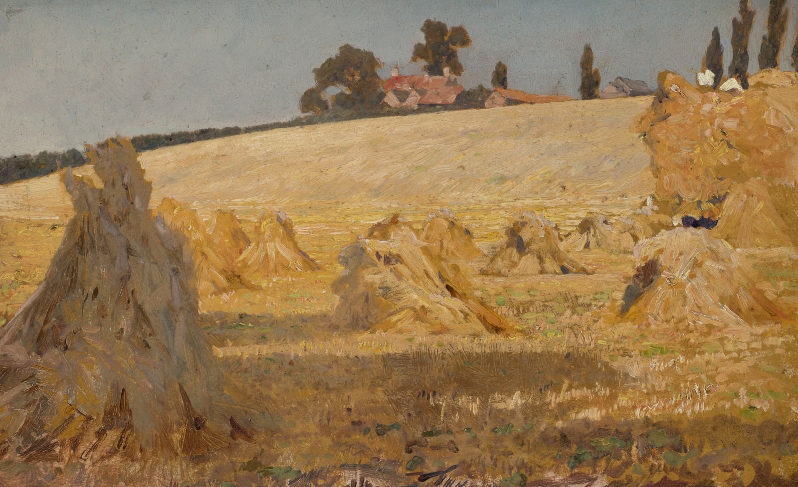 Frederick George Cotman (1850-1920), The Cut Corn