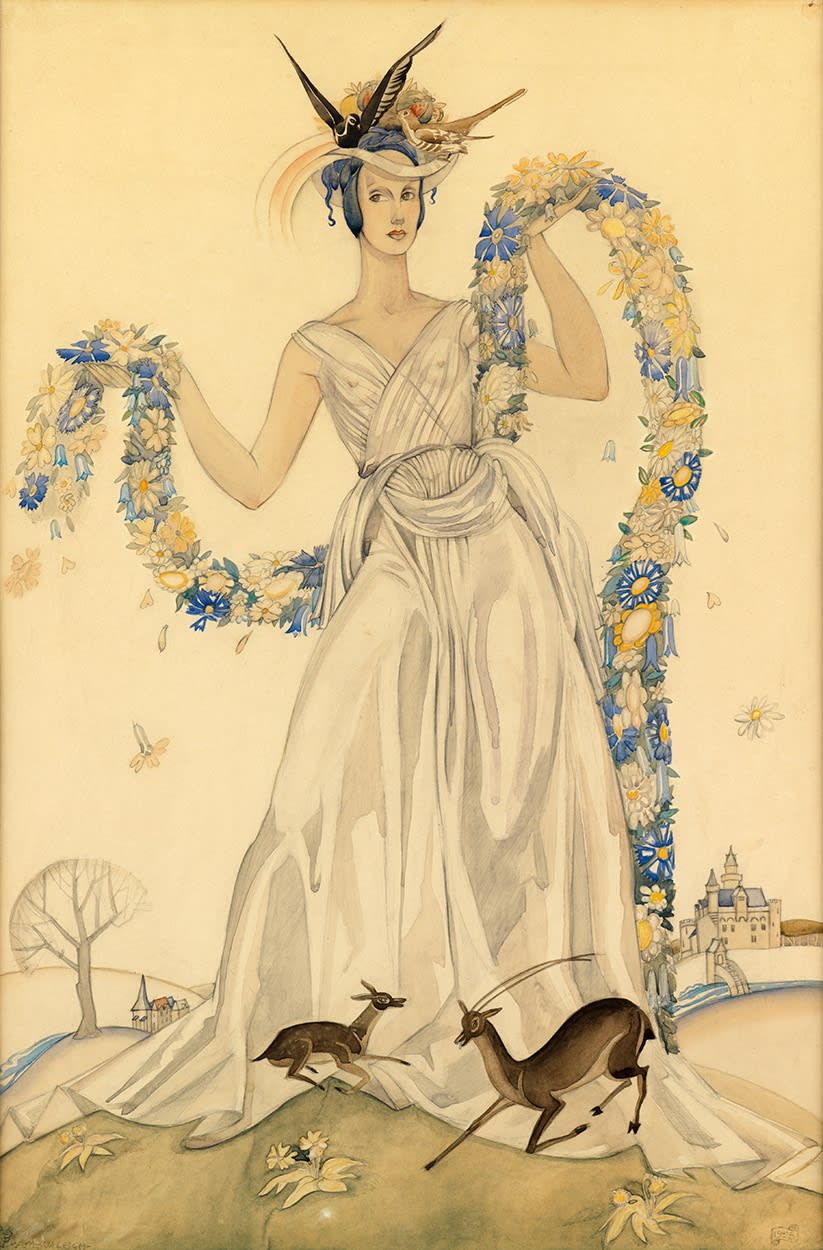 Averil Mary Burleigh (1883-1949), The Dancer