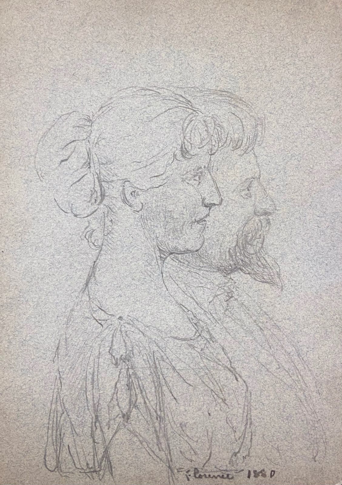 George Gammon Adams (1821-1898), Sir Lawrence and Lady Alma Tadema