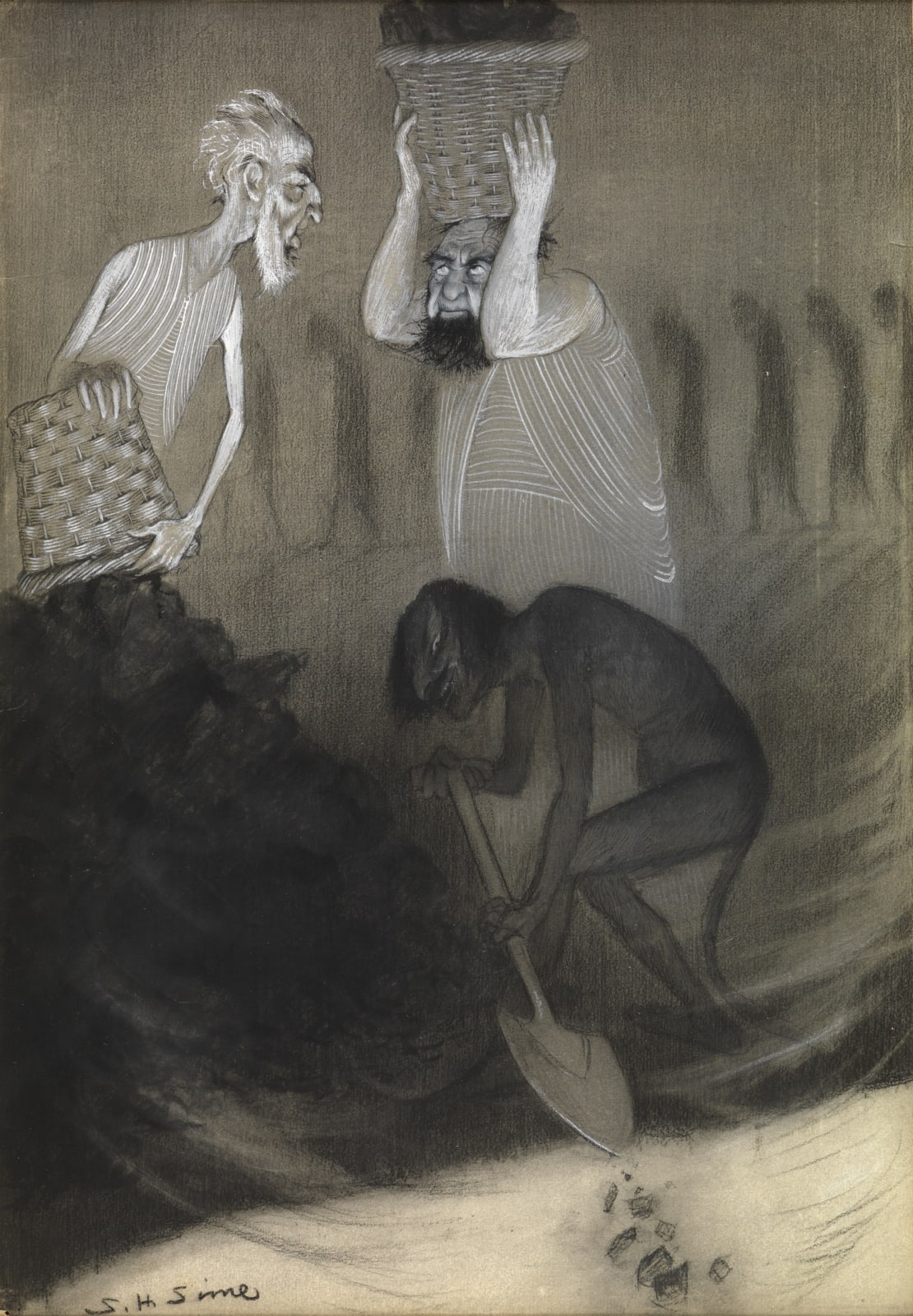 Sidney Herbert Sime (1867-1941), More Birds of a Feather