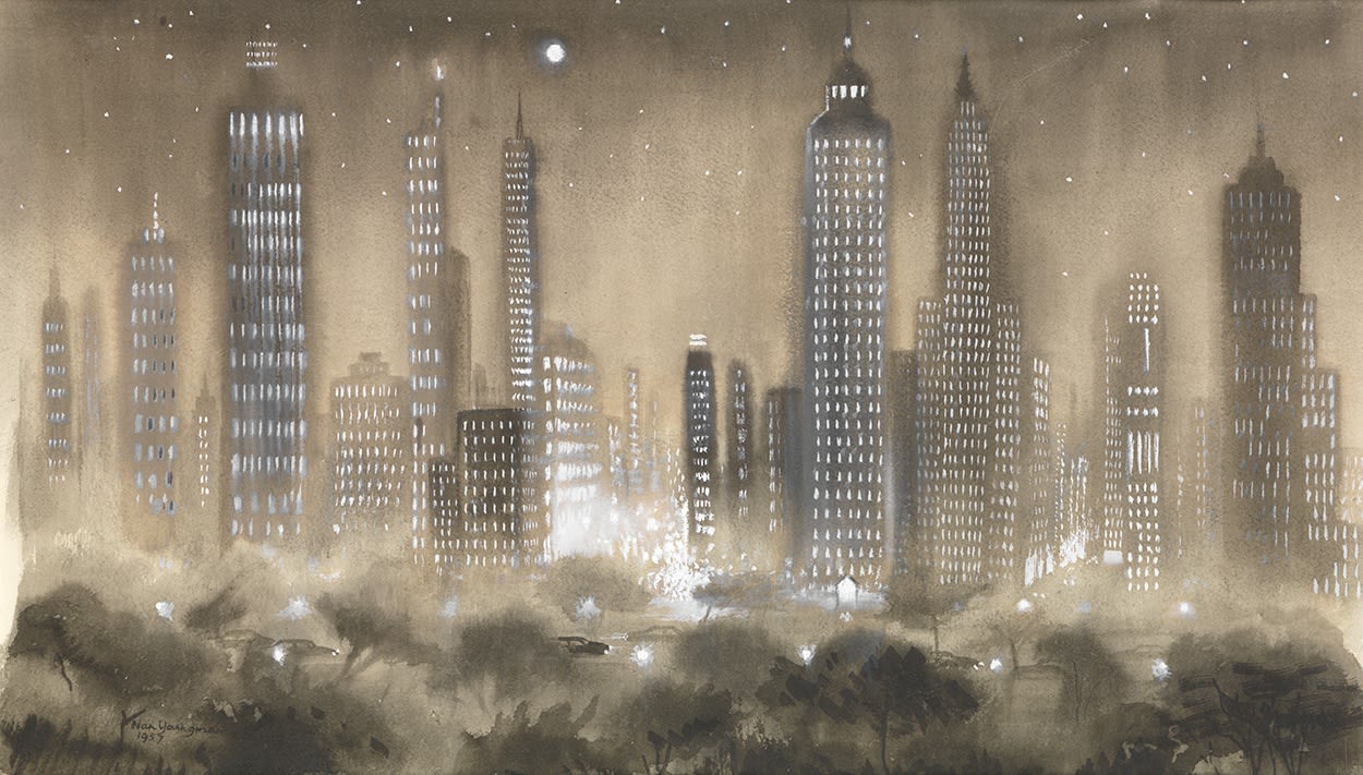 Nan Youngman (1906-1995), New York Lights