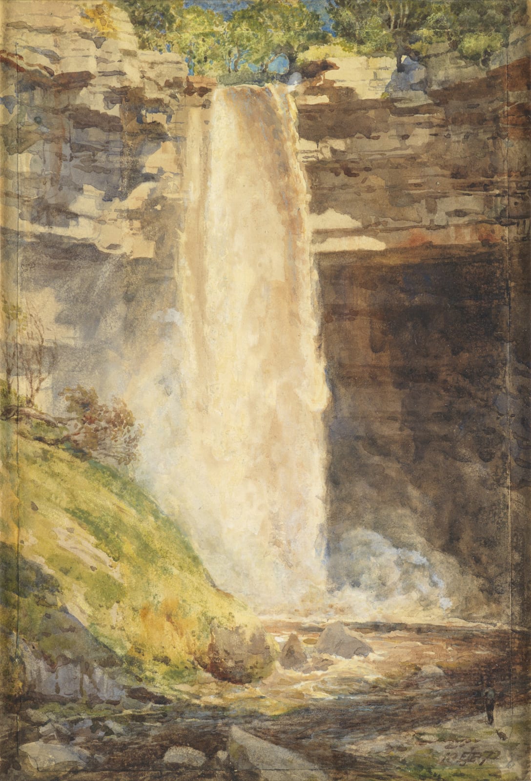 Edward John Poynter (1836-1919), Hardraw Force