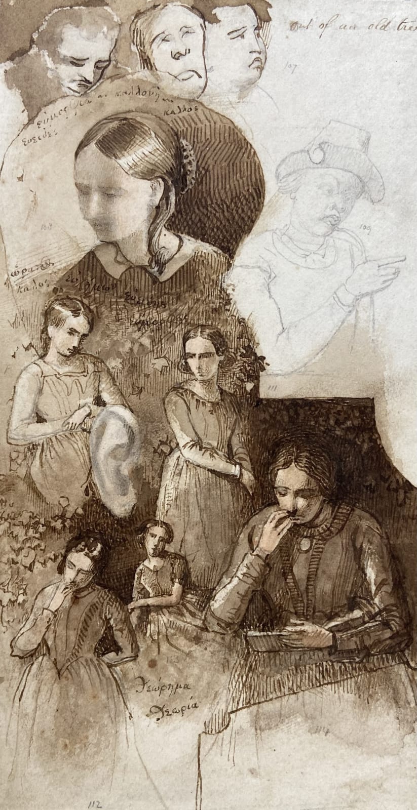 James Smetham (1821-1889), Study
