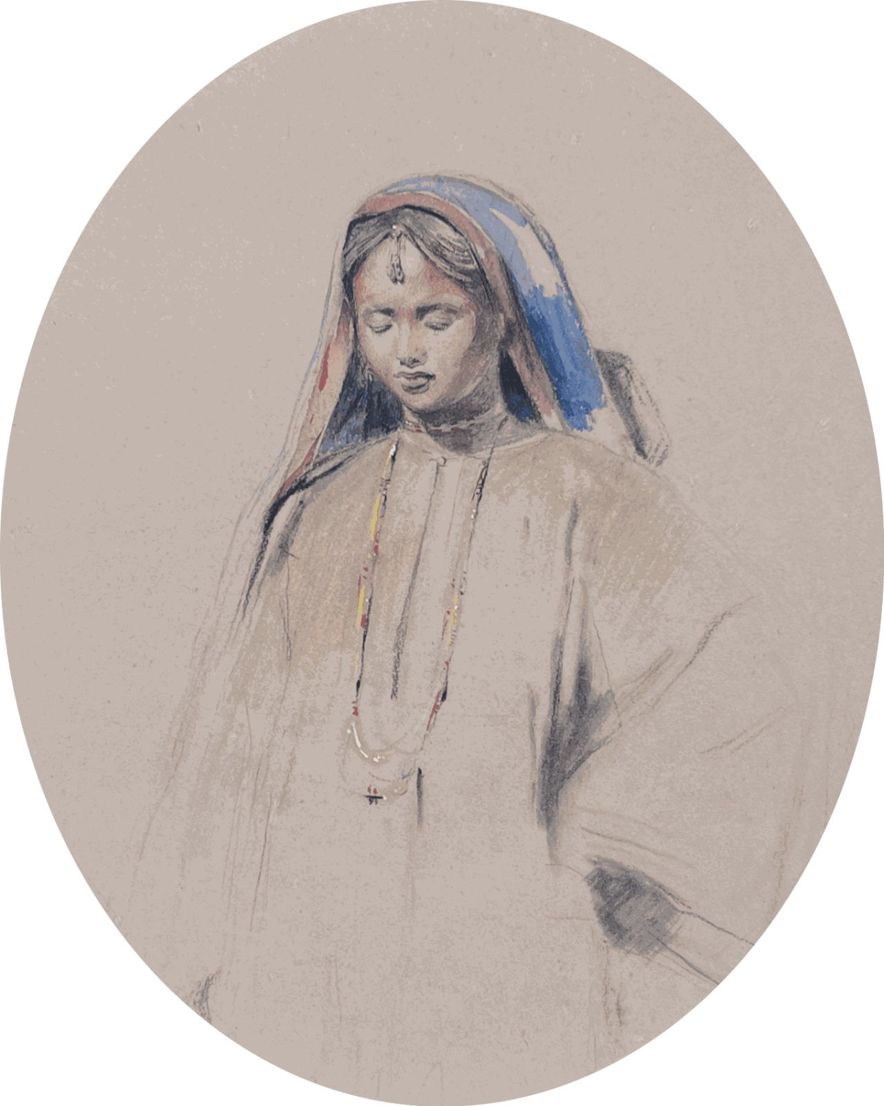John Frederick Lewis (1804-1876), A Moorish Woman