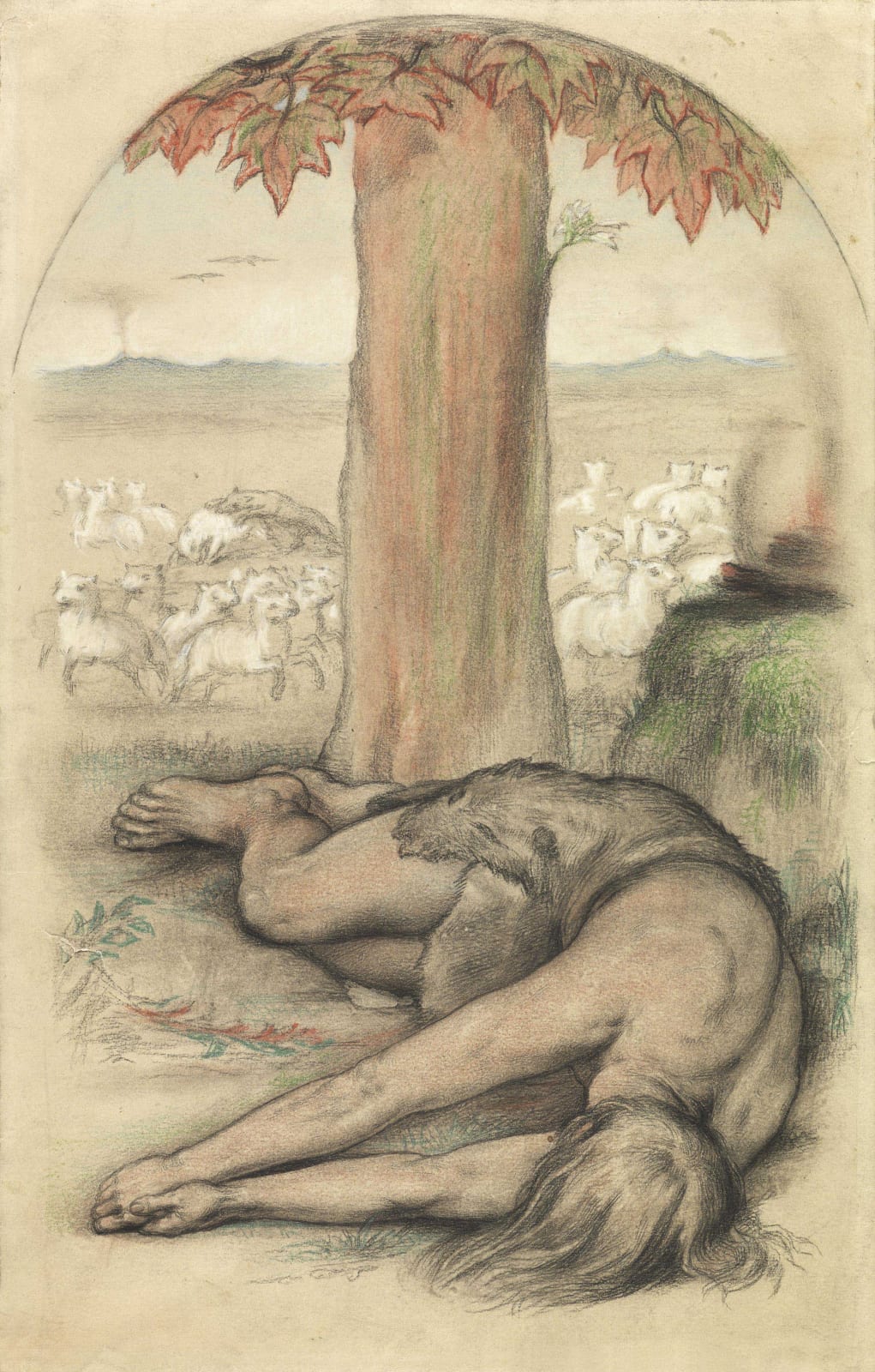 In the manner of Sir William Blake Richmond (1842-1921), An Allegory of Idleness