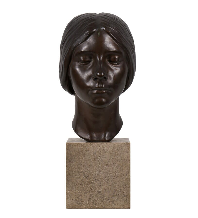 Herbert William Palliser (1883-1963), Head of a Young Woman