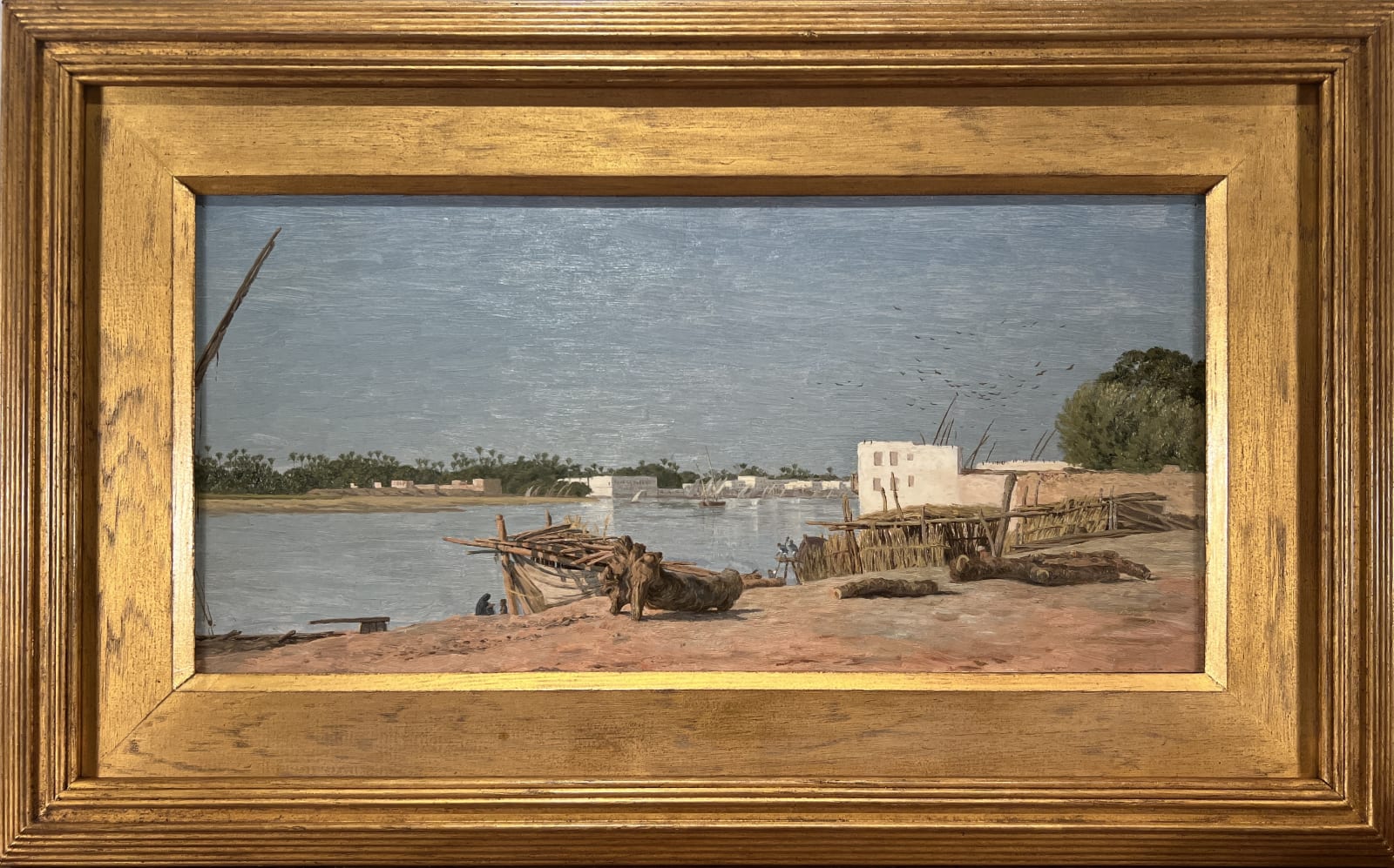 Arthur Ditchfield (1842-1888), A View of the Nile, near Cairo