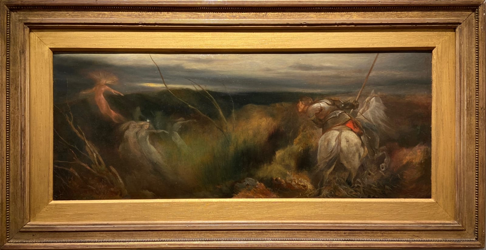 Frederick Weekes (1833-1920), The Haunted Glen, the Intruder