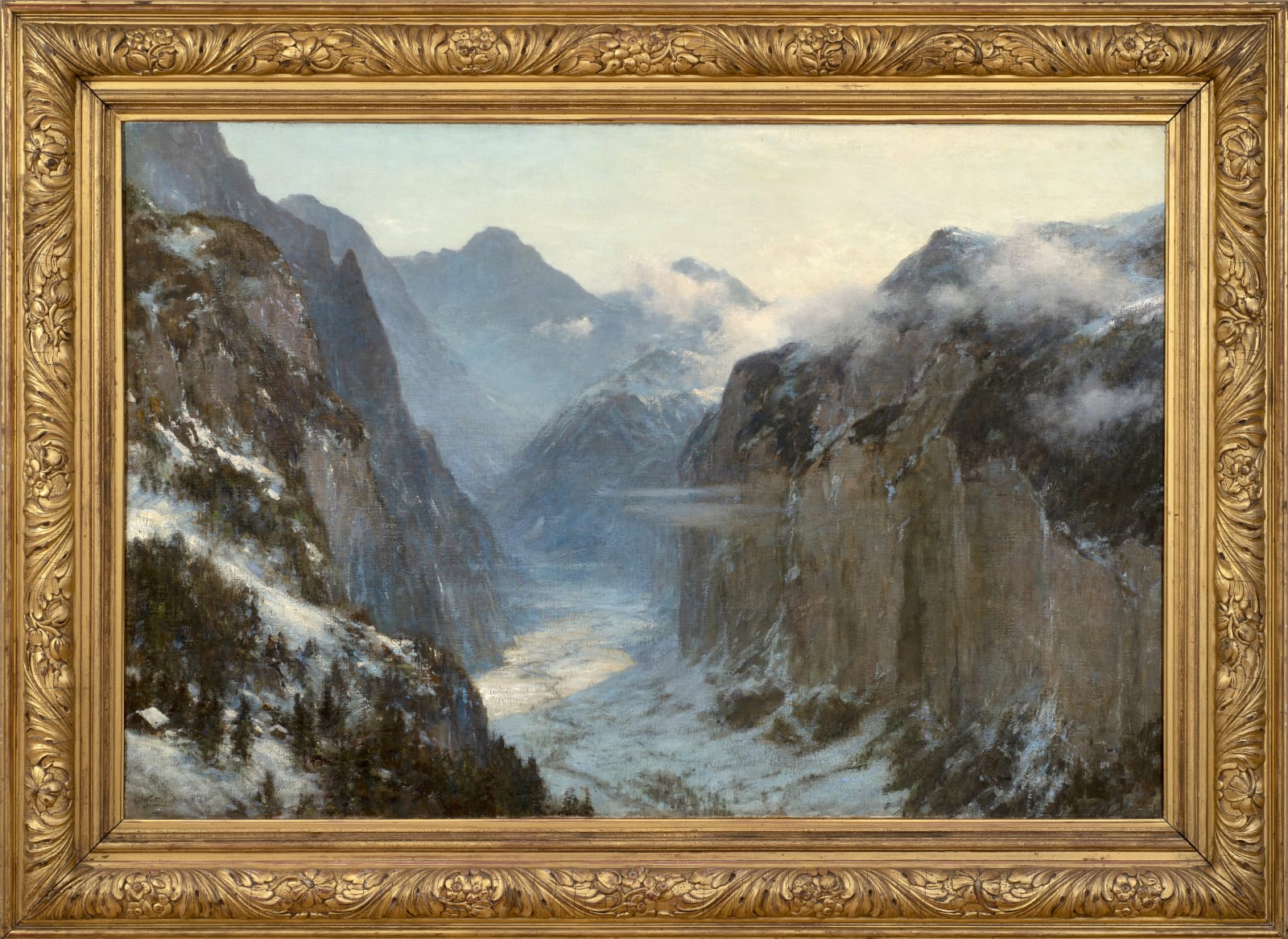 Ernest Albert Waterlow (1850-1919), 'In his hand are the deep places of the Earth'