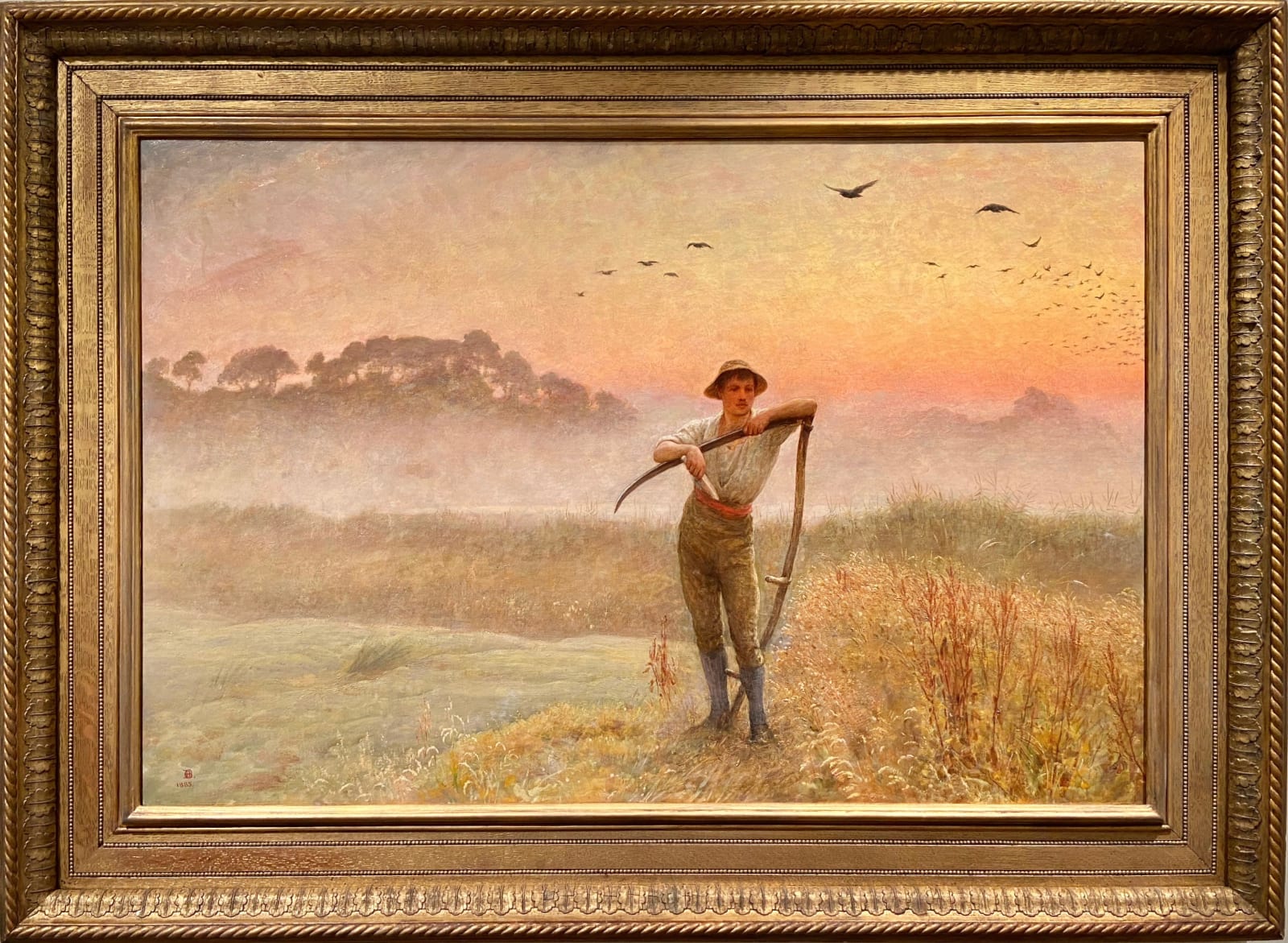 Edgar Barclay (1842-1913), At Break of Day