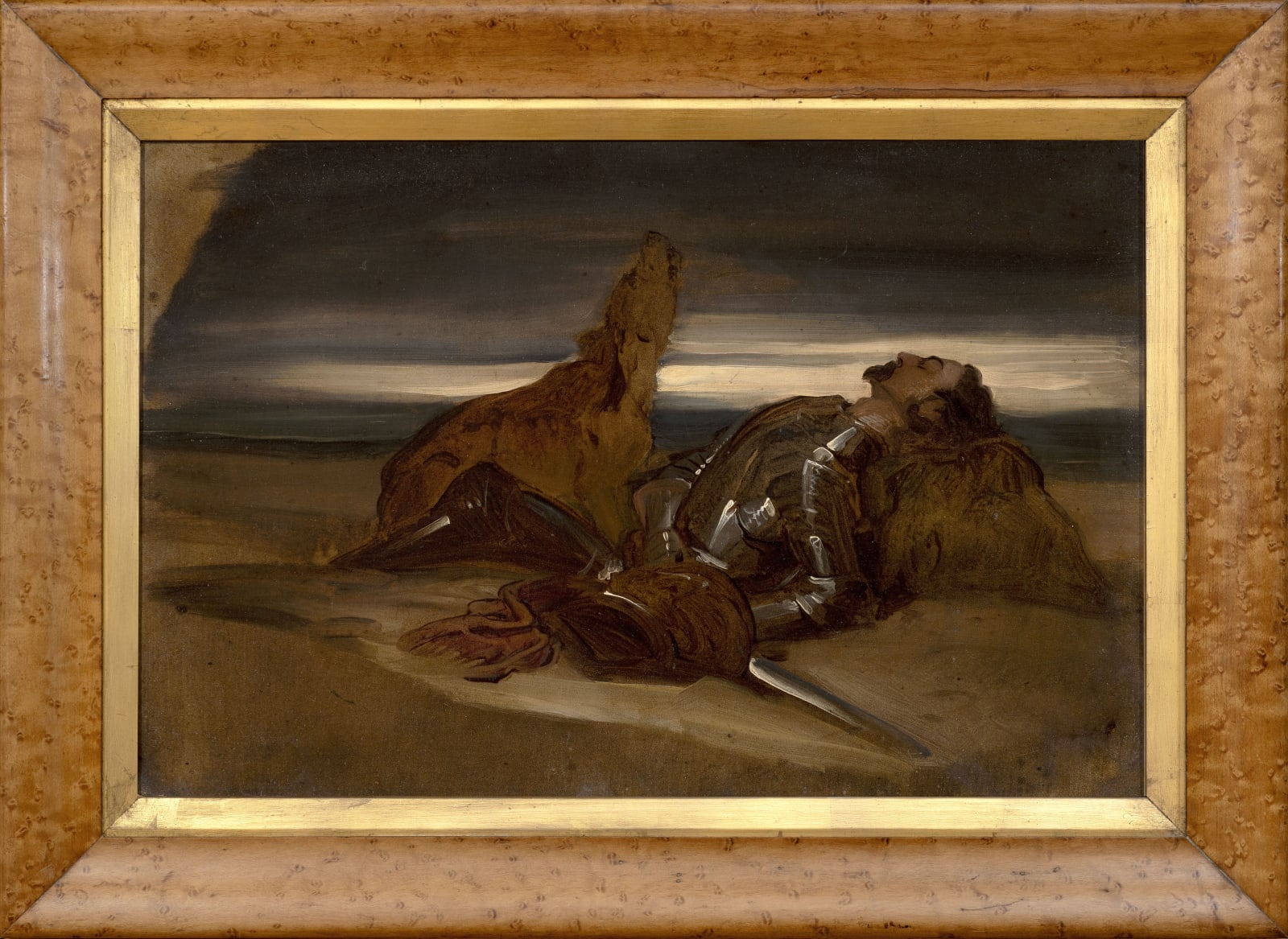 Edwin Landseer (1802-1873), A Study for the 'Faithful Hound' (1830)