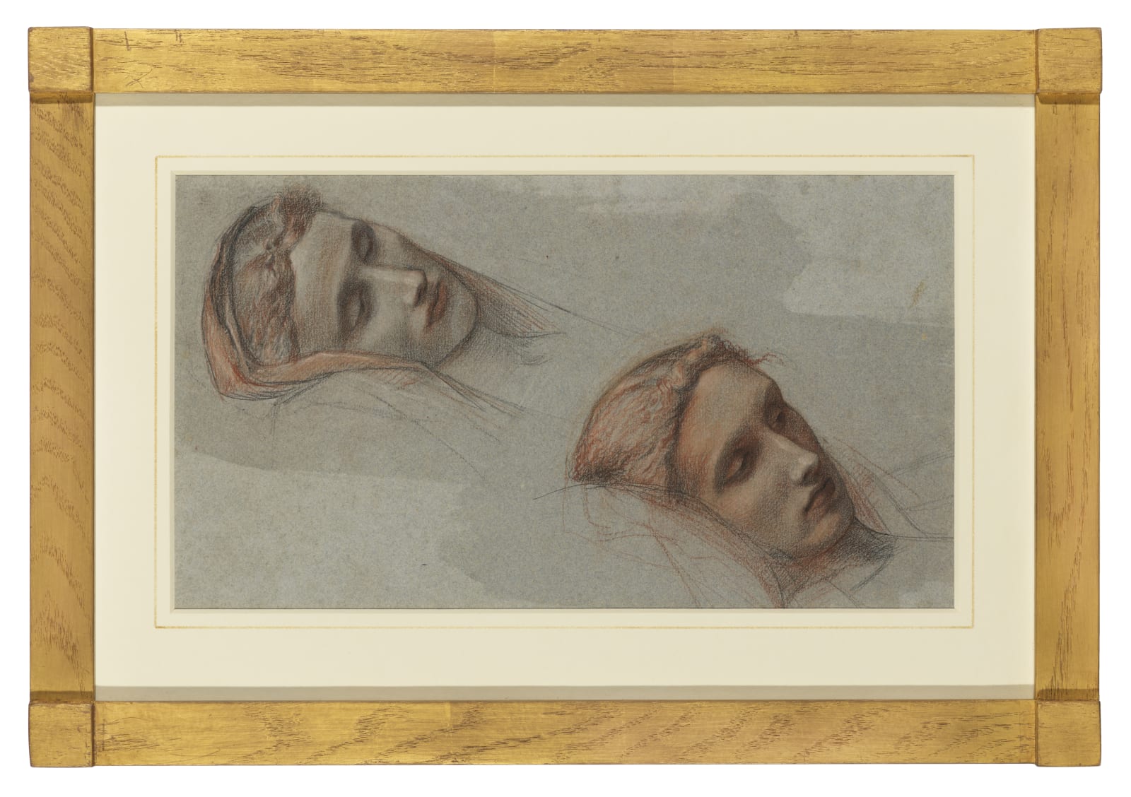 George Howard, 9th Earl of Carlisle (1843-1911), Study of a Reclined Head