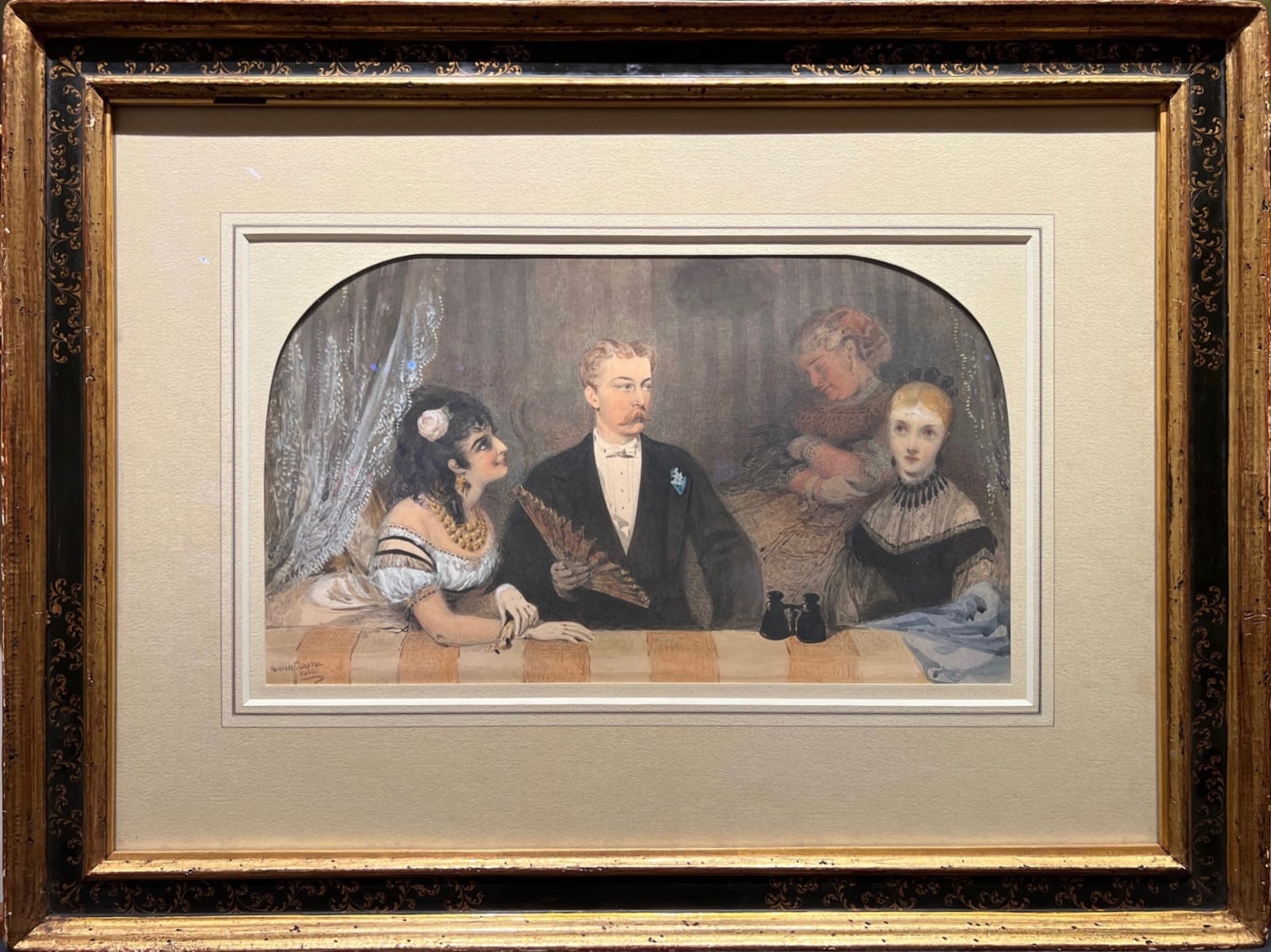 Adelaide Claxton (1835-c.1905), Gentlemen Prefer Blondes?