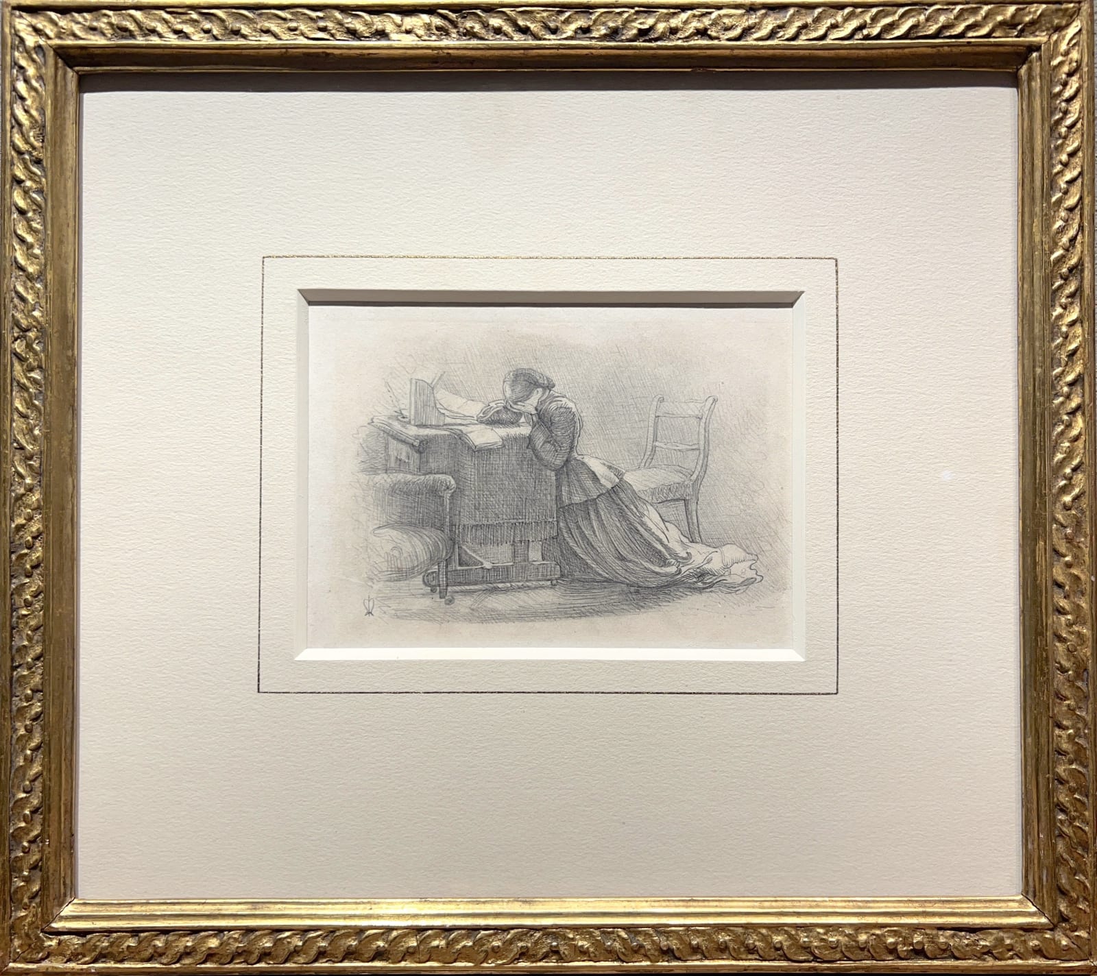 Sir John Everett Millais (1829-1896), A Wife - Illustration to a Poem, 1859