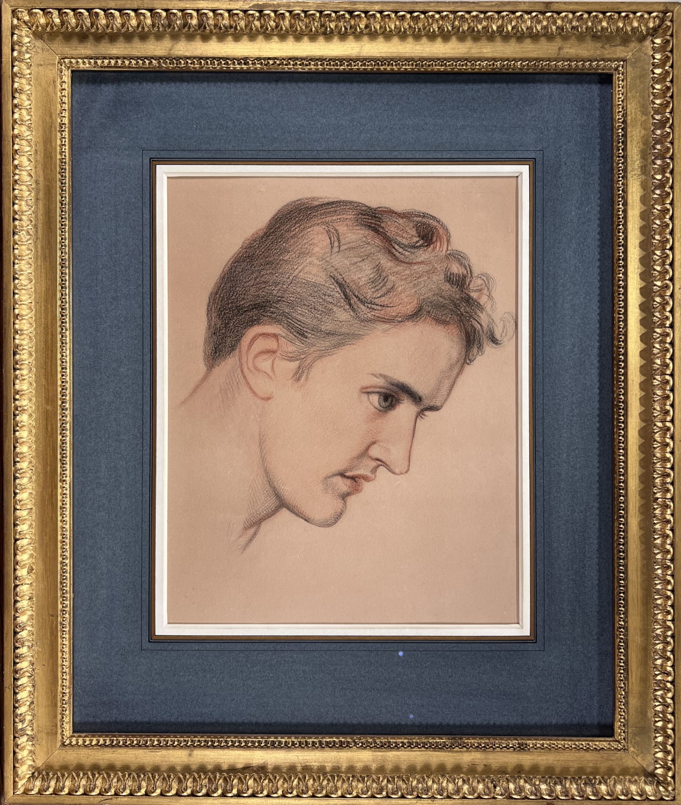 William Holman Hunt (1827-1910), Eugenie Sellers, Study for 'The Lady of Shalott', c 1895
