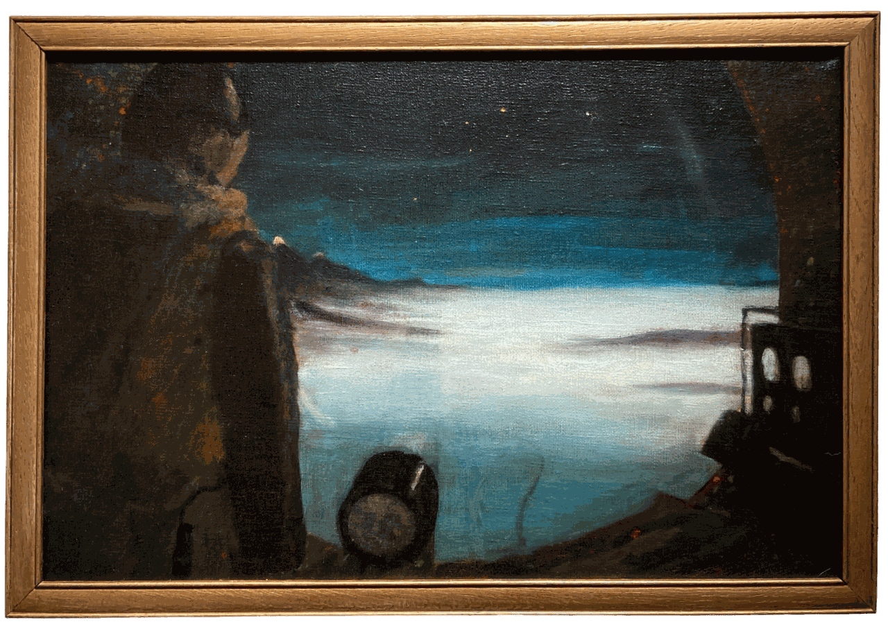George Arthur Atkinson (1920-1988), Bomber's Nose, 1943
