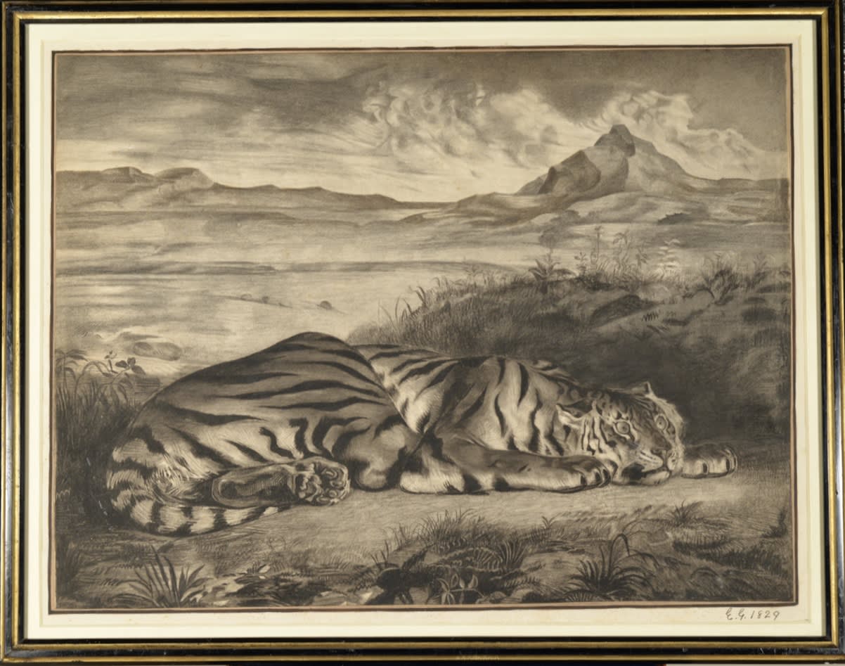 After Eugène Delacroix (1798-1863), Royal Tiger