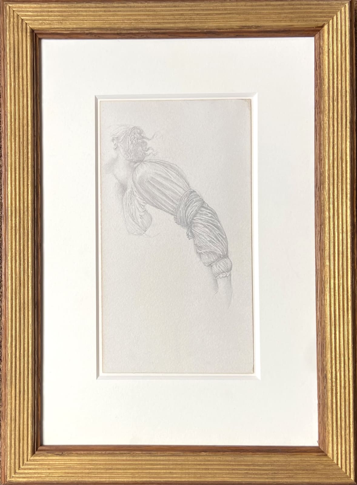 Sir Edward Coley Burne-Jones (1833-1898), Study for 'The Golden Stairs'