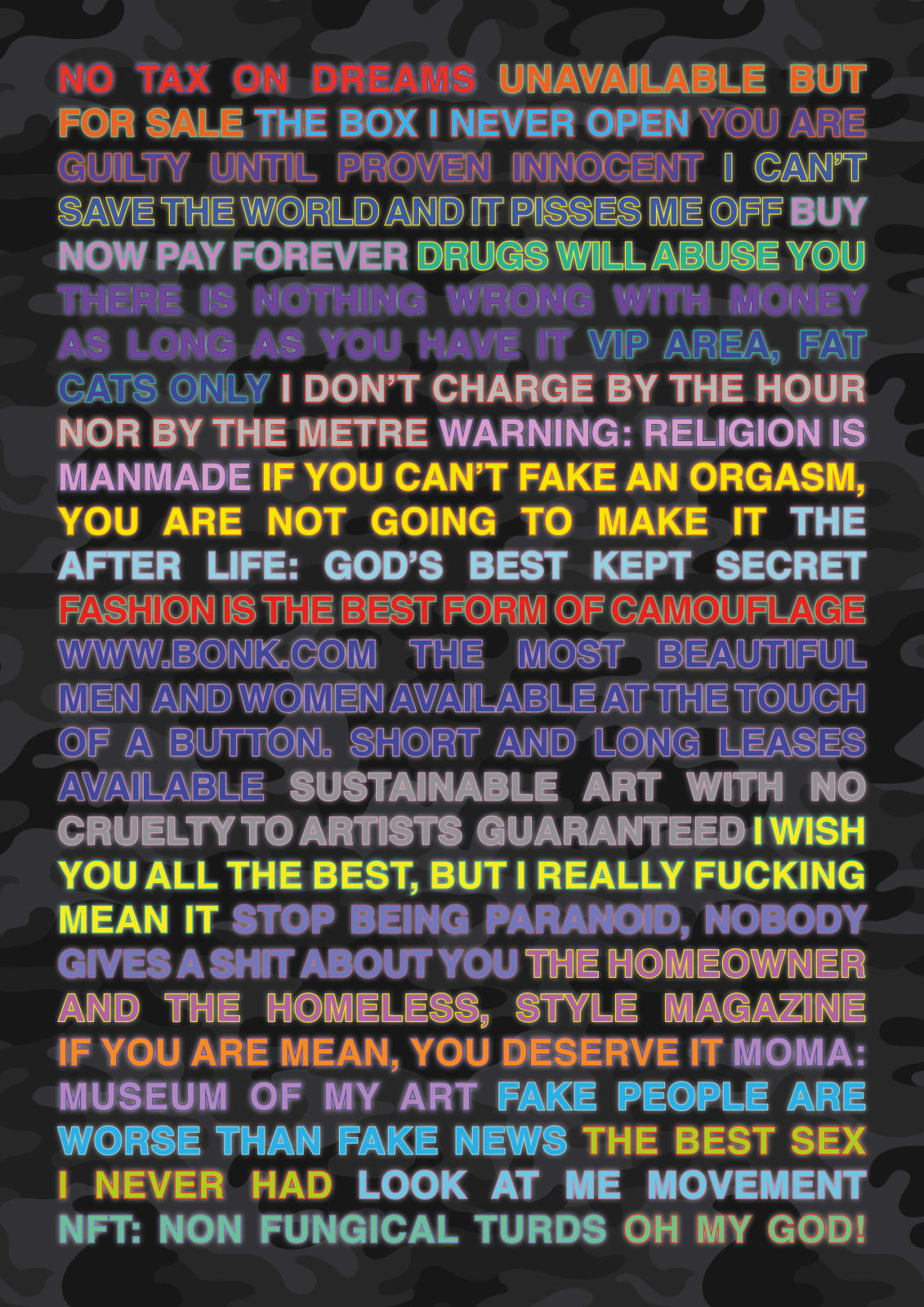 No Tax on Dreams Unavailable but for Sale..., 2000/2023